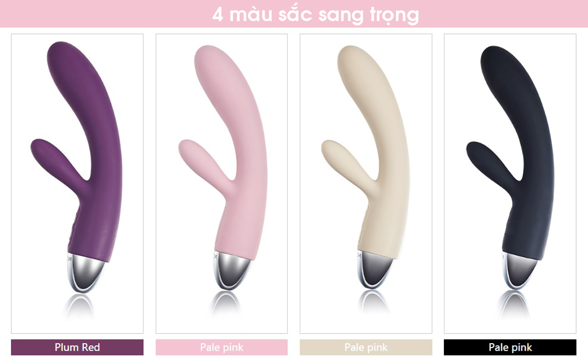 Dương vật giả massage điểm G SVAKOM Alice silicon cao cấp, rung đa chế độ