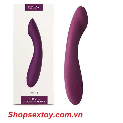Máy massage âm đạo SVAKOM AMY 2 CR18 silicone cao cấp chống nước