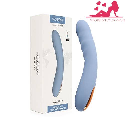 Svakom Ava Neo Dương Vật Giả Cao Cấp Rung Thụt Kích Thích Điểm G – Điều Khiển Qua Điện Thoại DV 63