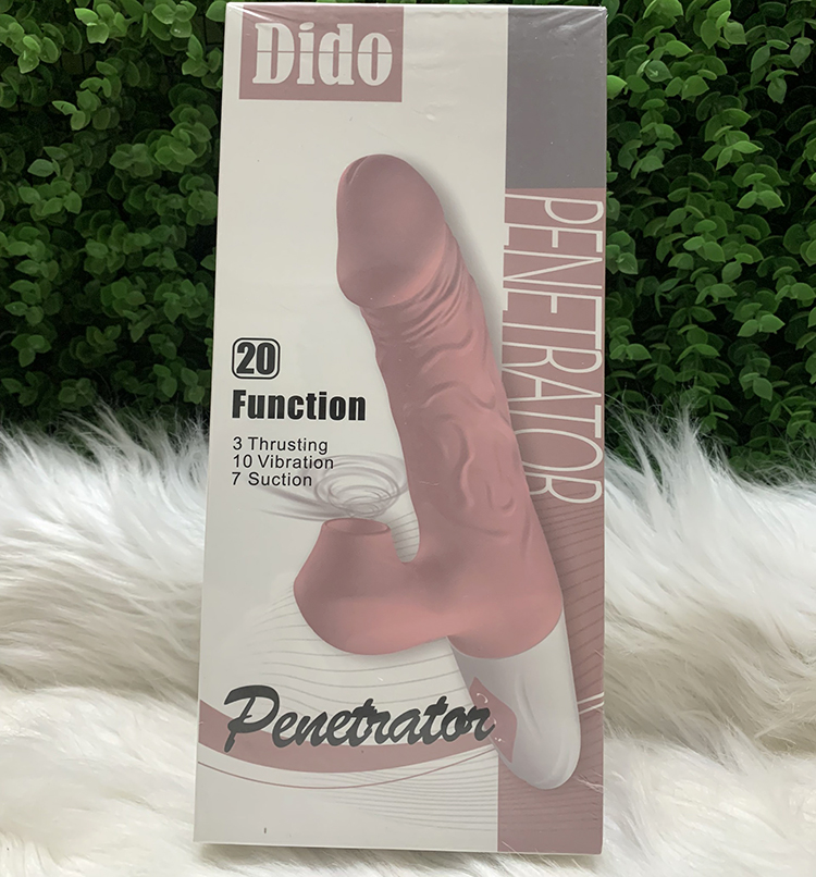 Dương Vật Giả Rung Thụt Có Nhánh Mút Kích Thích Đa Cực Cực Đỉnh