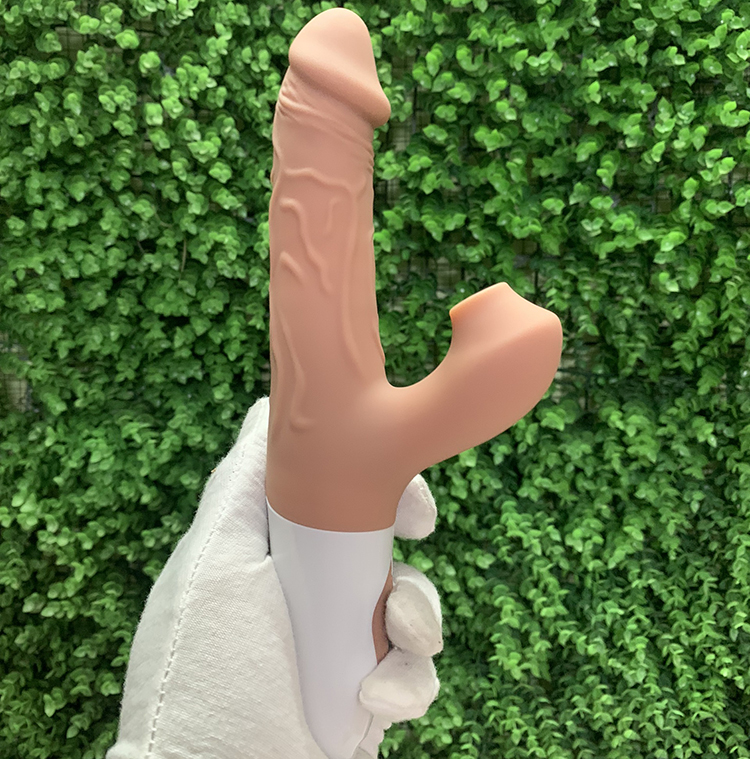 Dương Vật Giả Rung Thụt Có Nhánh Mút Kích Thích Đa Cực Cực Đỉnh