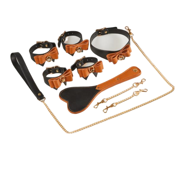 Cung cấp Bộ đồ chơi bạo dâm nô lệ tình dục bằng da Runyu  mới nhất 