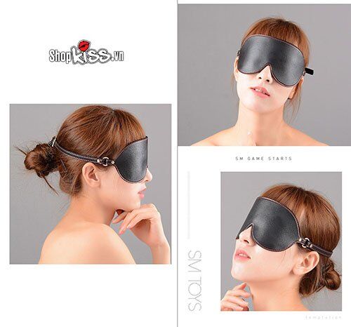 Bộ đồ chơi bạo dâm da cao cấp đỏ đen kích thích cảm xúc