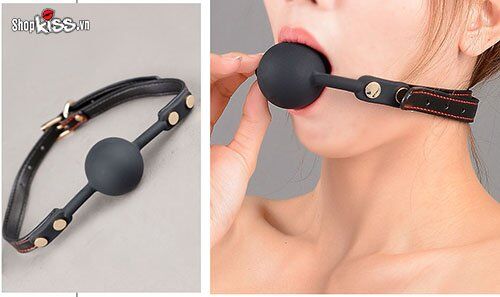 Bộ đồ chơi bạo dâm da cao cấp đỏ đen kích thích cảm xúc