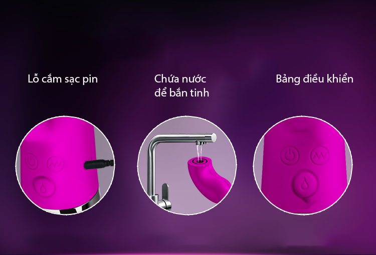 Dương vật silicon siêu rung bắn tinh như thật tăng khoái cảm