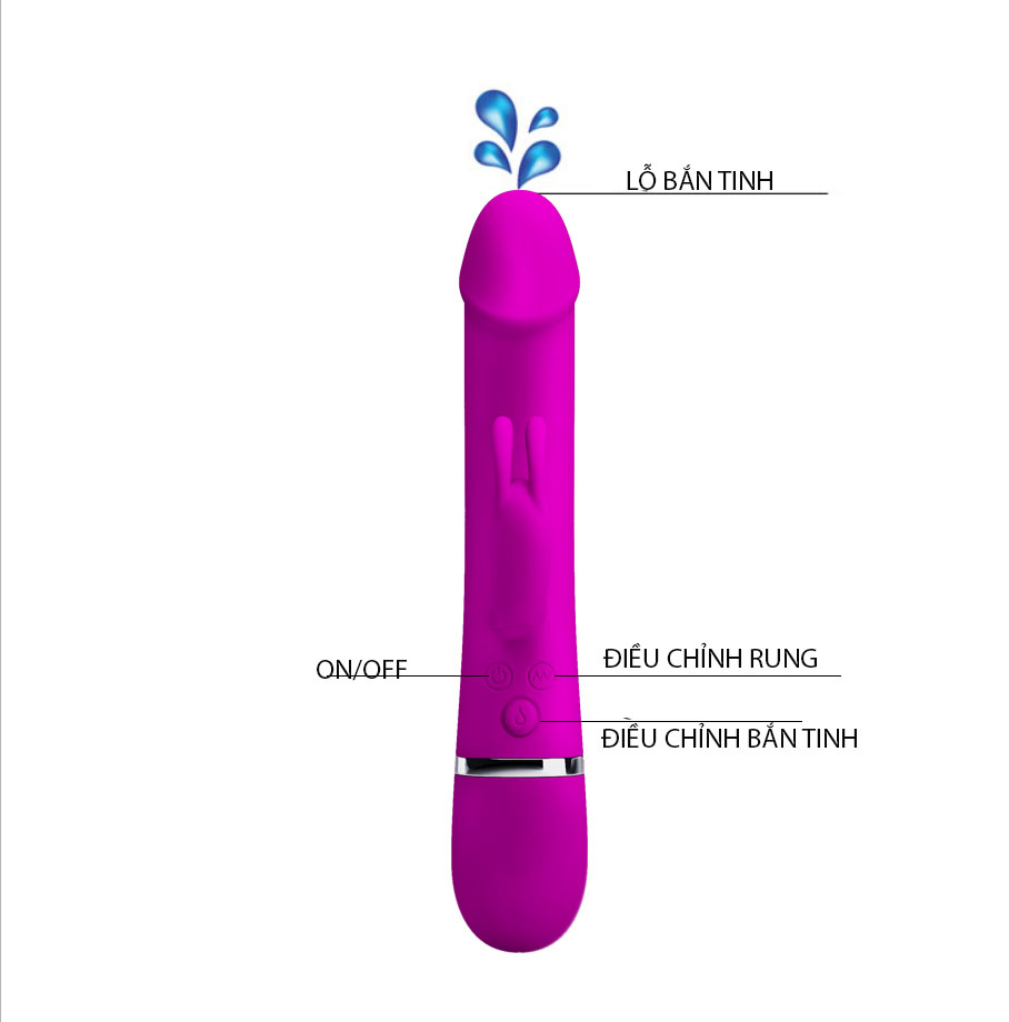 Dương vật silicon siêu rung bắn tinh như thật tăng khoái cảm