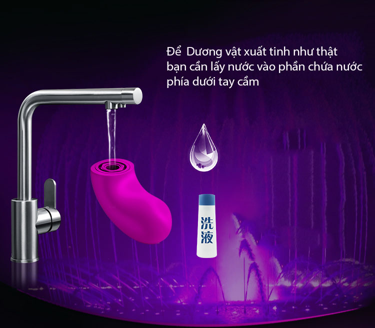Dương vật silicon siêu rung bắn tinh như thật tăng khoái cảm