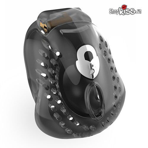 Transparent high-quality male chastity device for thrill