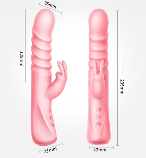 Máy rung Erocome tai thỏ tỏa nhiệt kích thích điểm G siêu sướng