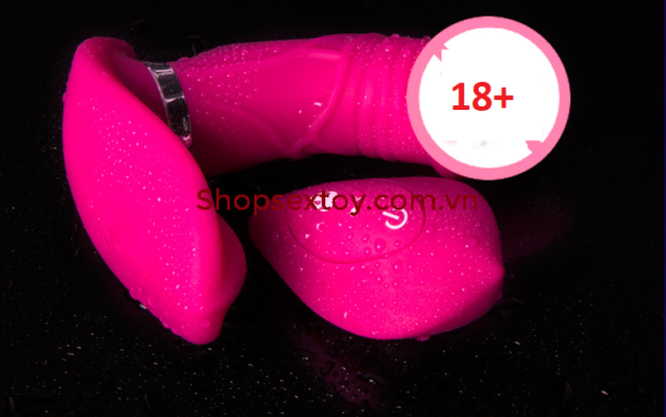 Máy massage rung kép làm tình điểm G điều khiển từ xa đẳng cấp