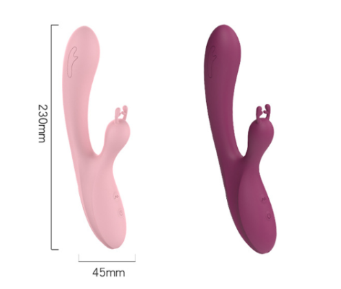 Máy rung massage LILO rung kép sừng hươu cao cấp an toàn