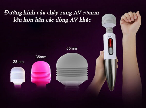 Chày rung Letten Lightning CR 11 sạc pin cao cấp cực mạnh