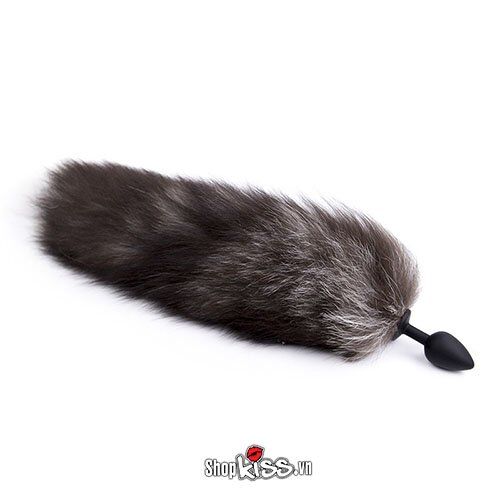Sexy Ferret Tail Silicone Anal Stimulator - Unisex Pleasure