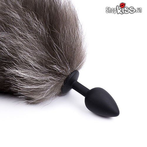 Sexy Ferret Tail Silicone Anal Stimulator - Unisex Pleasure