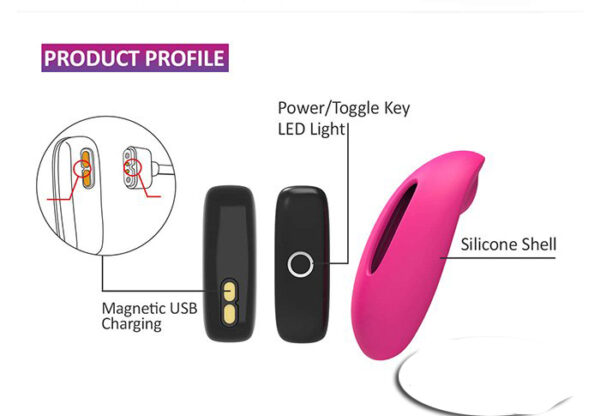 Trứng rung Candy gắn quần chíp điều khiển app cao cấp MS32K