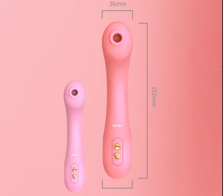 Máy rung bú hạt cao cấp Leten G-Spot liếm mút hiệu quả