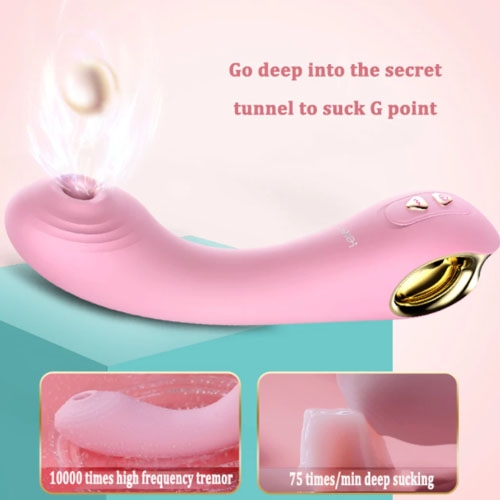 Máy rung bú hạt cao cấp Leten G-Spot liếm mút hiệu quả
