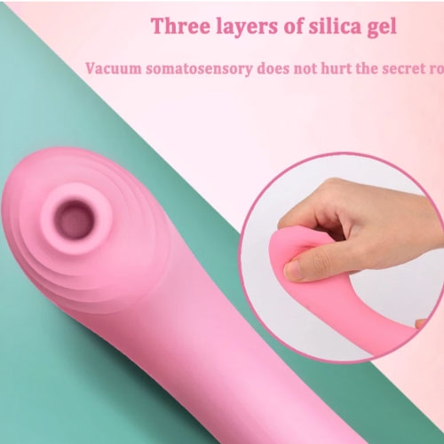 Máy rung bú hạt cao cấp Leten G-Spot liếm mút hiệu quả