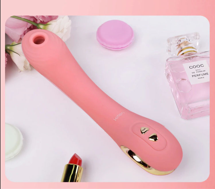 Máy rung bú hạt cao cấp Leten G-Spot liếm mút hiệu quả