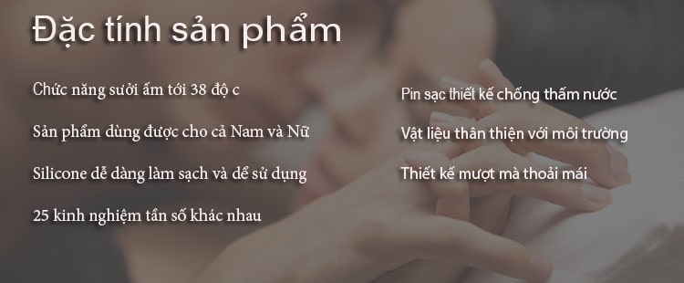 Máy Massage Svakom Primo DC90T sưởi ấm điểm G hậu môn