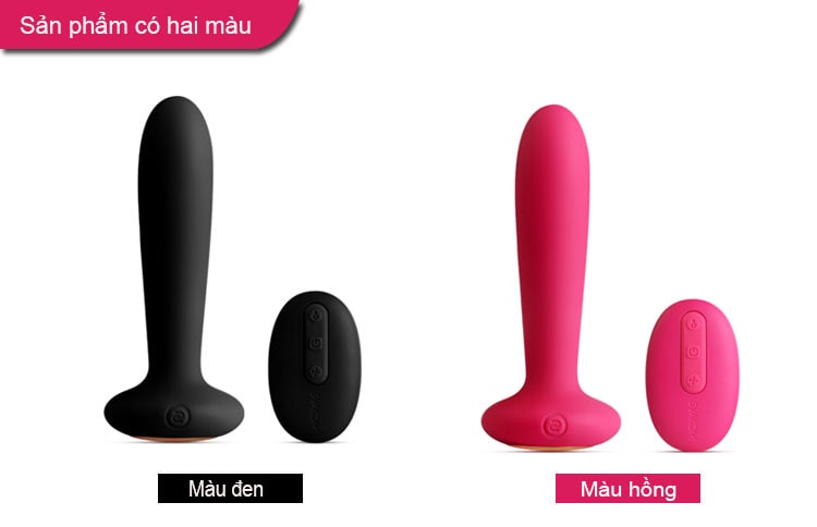 Máy massage hậu môn điểm G sưởi ấm Svakom Primo silicone