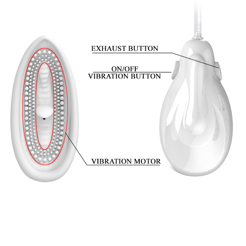 Máy bú liếm Prettylove DC41H kích thích âm vật silicone ABS cao cấp