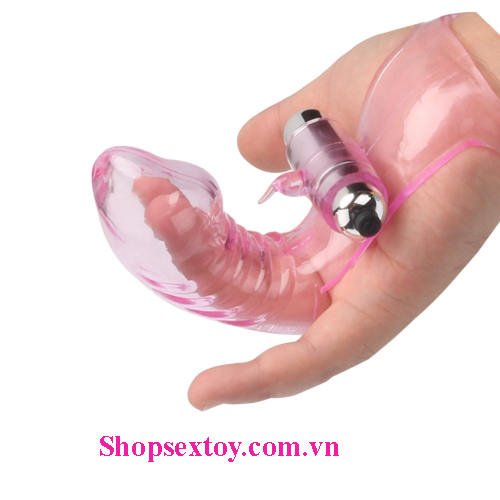 Bao silicon rung ngón tay điểm G siêu phê, cảm giác mới lạ DC10T