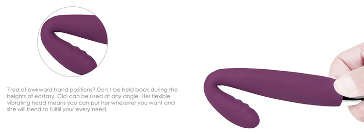 Máy Massage Mini Rung 25 Chế Độ Cao Cấp SVAKOM CICI Kích Thích Điểm G