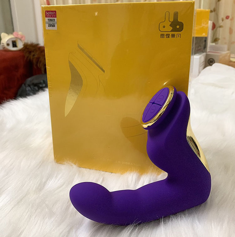 Ngón Tay Rung Sưởi Ấm Leten Nhật Bản MS42C Kích Thích Điểm G