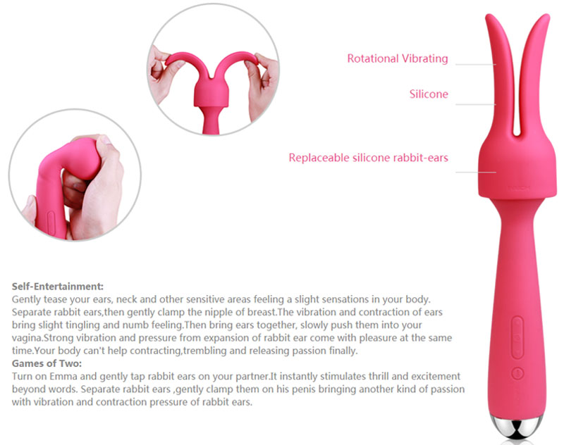 Chày rung Svakom Emma DC90N cao cấp sưởi ấm tăng khoái cảm Chày rung Svakom Emma DC90N cao cấp sưởi ấm tăng khoái cảm