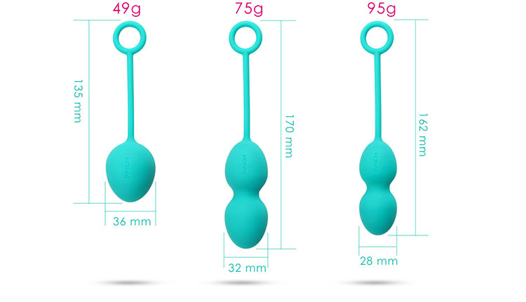 Máy tập se khít âm đạo Svakom Nova DC90V bóng silicon cao cấp