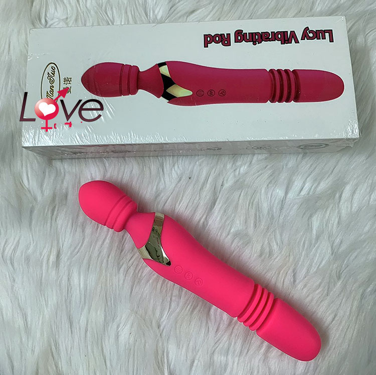 Chày Rung Lucy AV17B Sưởi Ấm 1 Đầu Rung Ngoáy Siêu Mượt