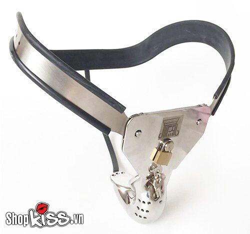 Men’s Stainless Steel Adjustable Chastity Belt