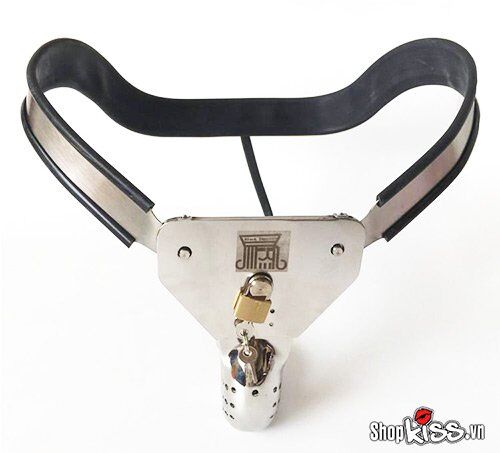 Men’s Stainless Steel Adjustable Chastity Belt