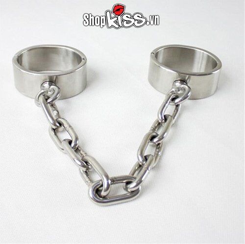 Còng Chân Thép Không Gỉ BDSM Chất Lượng Cao, An Toàn, Bạo Dâm