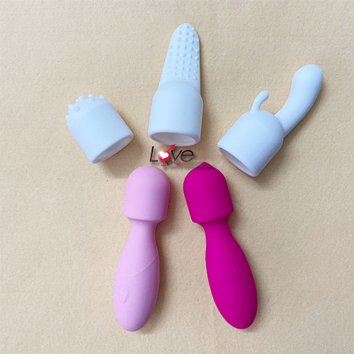 Chày rung mini nữ 3 đầu phụ AV03A kích thích cực mạnh