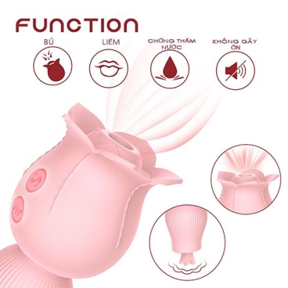 Bông Hồng 2 Đầu Mút Liếm Nhật Bản Siêu Phê Hàng Chuẩn