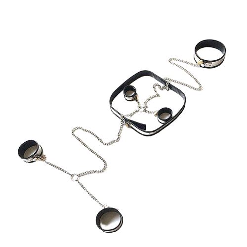  Review Bộ còng tay chân cổ và đai lưng bạo dâm  chính hãng 