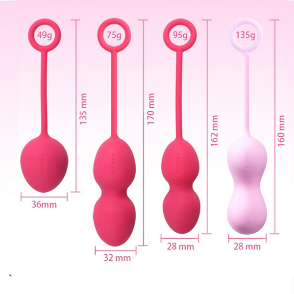 Bộ bóng tập Kegel Svakom Nova Plus thu hẹp cô bé an toàn cho sức khỏe