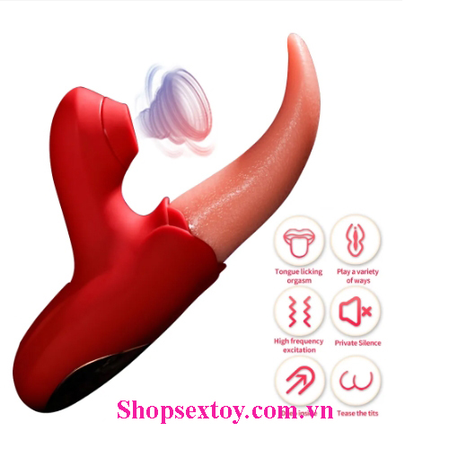 Lưỡi rung hút liếm cực mạnh cho nữ