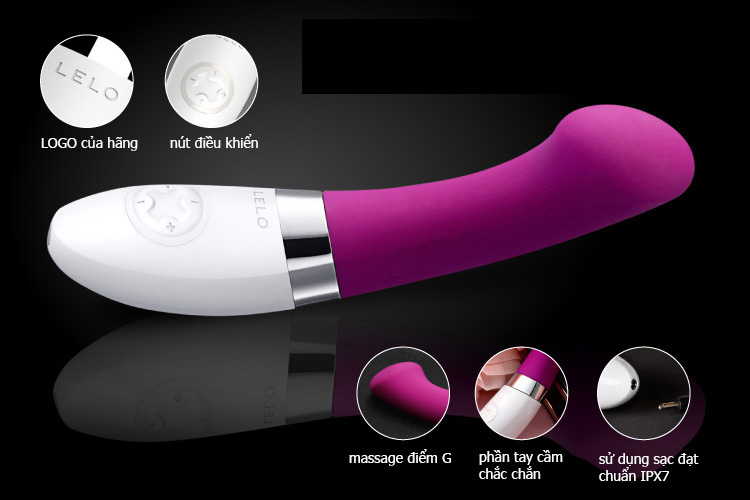 Máy massage điểm G Lelo GIGI 2 silicon cao cấp không thấm nước