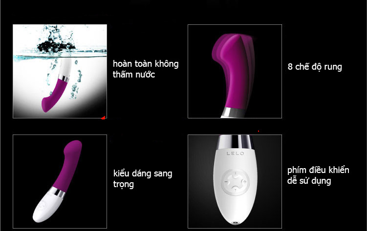 Máy massage điểm G Lelo GIGI 2 silicon cao cấp không thấm nước