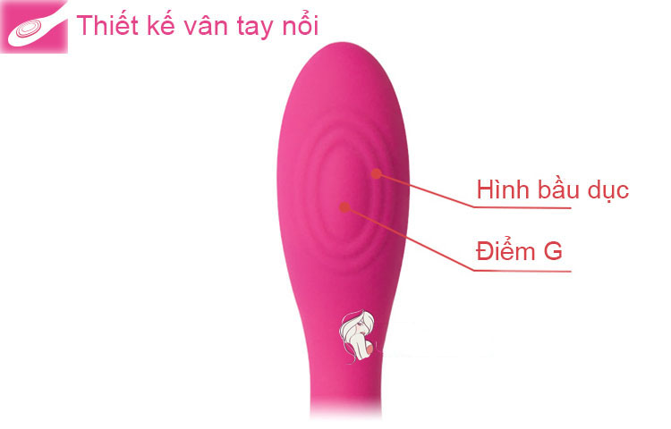Máy rung tự sướng Svakom Iris mini sạc pin silicon mềm mại