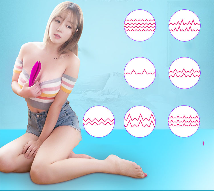 Máy mát xa tai thỏ Leten rung đa tần kích thích điểm nhạy
