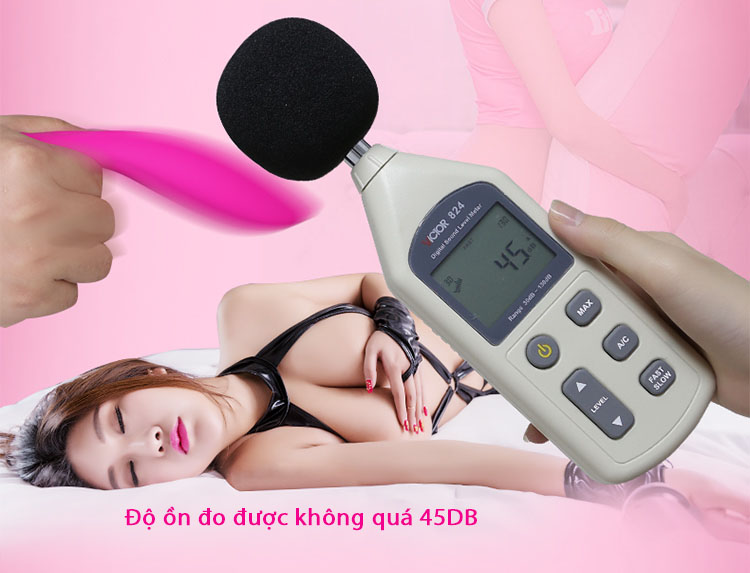 Máy mát xa tai thỏ Leten rung đa tần kích thích điểm nhạy