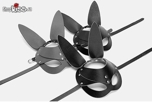 Mặt nạ da hình thỏ siêu ngầu đẳng cấp cho trải nghiệm đam mê