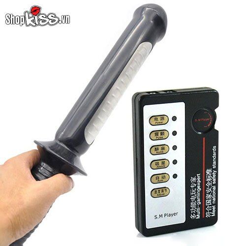 Dụng Cụ Kích Thích Xung Điện Âm Đạo Hậu Môn Bạo Dâm