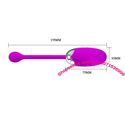 Trứng Rung Pretty Love Brook Điều Khiển Đuôi TR 26 Kích Thích
