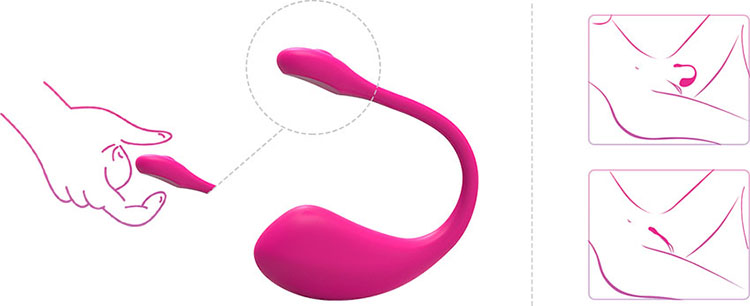 Trứng Rung Lovense Lush 2 Kích Thích Điểm G Điều Khiển Từ Xa