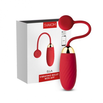 Trứng rung Svakom Ella điều khiển điện thoại silicone an toàn